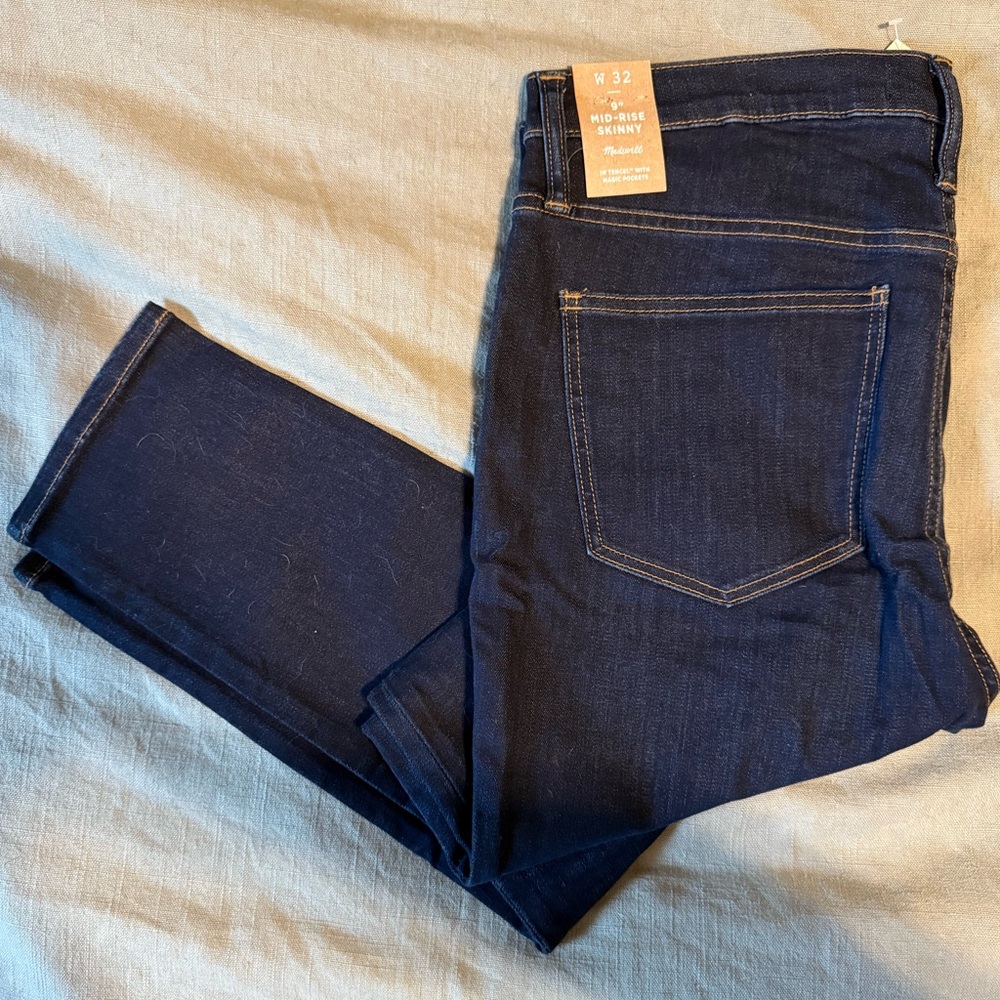 NWT Size 32 - Madewell Mid-Rise Skinny